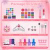 Kids Makeup Sets for Girls 5-8, 68 Pcs Kids Makeup Kit for Girls Non-Toxic Washable Real Cosmetic Set, Play Make Up Kit, Toddlers Birthday Gifts Princess Toys for 3 4 5 6 7 8 9 10 11 12 Year Old view 2