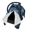 Blue-Gray Dragon King Fantasy Car Seat Covers for Babies, Infant Car Seat Canopy, Mom Nursing Breastfeeding Covers, Warm Carseat Canopy for Newborn view 2
