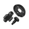 33T 13T Metal Bevel Gear Set Axle Differential Spool Upgrade Compatible with 1/18 RC Crawler UTB18 Trail Buggy(Gear and Spool Set) view 2
