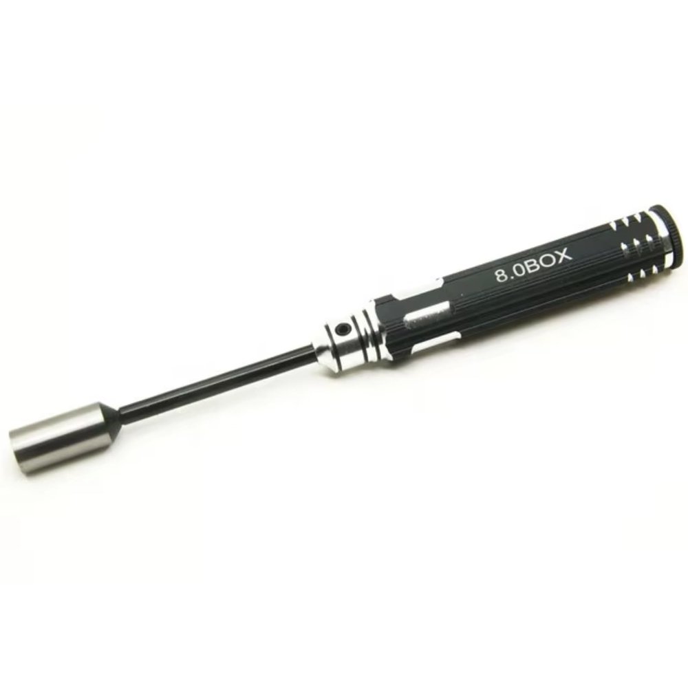 RC Disassembly Tool for Universal Parts RC Car 1PCS 4.0mm 5.5mm 7.0mm 8.0mm Repair Tools Kit Hex Nut Key Socket Screw Driver Wrench Spanner Box for RC Model Car(8.0mm)