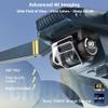 4K Drones with Camera for Adults: 2650ft Long-Range Foldable Quadcopter, 60+ Min Flight, Brushless Motor, Auto Hover & Follow Me (3 Batteries) view 2