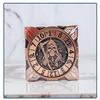 7-in-1 Metal DND Spinner Dice Set, Polyhedral RPG Dice with 3D Relief Design, Dragons Tabletop Gaming Accessory (Vintage Ember Copper) view 2