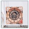 7-in-1 Metal DND Spinner Dice Set, Polyhedral RPG Dice with 3D Relief Design, Dragons Tabletop Gaming Accessory (Vintage Ember Copper) view 3