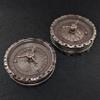 2 pcs Roulette Dice Spinner, Spinner DND Dice Set,Metal D12 and D20 Roulette Dice Spinner for Dungeons & Dragons,Unique DND Gift Set with Case for RPG & Table Games (Blood) view 1