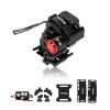 FEDCO SCX24 Motor Upgrade 2-Speed Transmission with 3500KV Brushless Motor and ESC Combo with Transmission Mount,Side Plate,Shock Mount,Receiver Tray for SCX24 Upgrades 1/24 RC Crawler,RTR Version view 1
