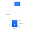 BENBOR Backyard Golf Chipping Game, Portable 9 Holes Yard Golf Course with Balls and Flags, Outdoor Golf Play Game for Beach Backyard Park Lawn for Adults, Kids, Family Blue view 2
