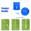 BENBOR Backyard Golf Chipping Game, Portable 9 Holes Yard Golf Course with Balls and Flags, Outdoor Golf Play Game for Beach Backyard Park Lawn for Adults, Kids, Family Blue view 4