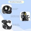 3-in-1 Stroller Snack Tray with Cup Holder, Multifunctional Organizer for Flat Handrail Tubes view 4
