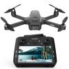 GPS Drone with EIS Camera for Adults, 4.5 Inch LCD Screen RC, Al Track with Professional GPS, Auto Return Follow Me for Beginner, Brushless Drones Foldable RC Drones Long Range, Handbag Under 249g view 1