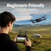 GPS Drone with EIS Camera for Adults, 4.5 Inch LCD Screen RC, Al Track with Professional GPS, Auto Return Follow Me for Beginner, Brushless Drones Foldable RC Drones Long Range, Handbag Under 249g view 3