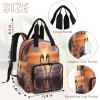 CNNINGYI Diaper Bag Backpack, White Swan Backpack Travel Outdoor Mom Bag, Newborn Baby Nursing Bags, New Mom Dad Gift, Love Farmhouse Animals view 3