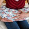 American Flag Baseball Baby Nursing Pillow Covers for Boy Girl 4th of July Baseballs Stars Nursery Pillowcase for Breastfeeding Pillows Patriotic Sports Soft Stretchy Slipcovers for Newborn Infant view 3