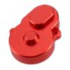 JGGZONE Aluminum Alloy Motor Mount Plate Fixed Bracket & Rear Main Gear Cover for 1:24 Losi Micro-B 2WD Buggy / 1:28 Losi Micro-T 2S 2WD RTR Stadium Truck Upgrade Replace Part (Red) view 3