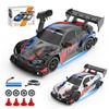 Actualia 1:24 Scale RC Drift Car with LED Lights, 4WD Electric Remote Control Racing Vehicle, 2.4GHz 30KM/H High Speed Mini Sport Drift Car for Adults & Hobbyists view 1
