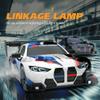 Actualia 1:24 Scale RC Drift Car with LED Lights, 4WD Electric Remote Control Racing Vehicle, 2.4GHz 30KM/H High Speed Mini Sport Drift Car for Adults & Hobbyists view 3