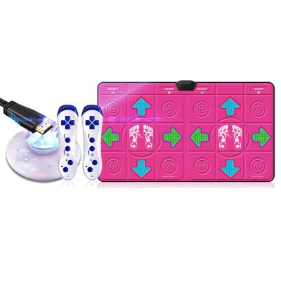 HYUWANGYU Somatosensory Dance Machine, Dance Blanket Double and Dancing Machine Home Game Non-Slip (Color : Luxury a) (Luxury C)