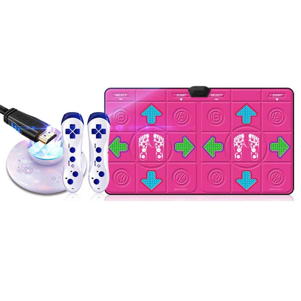 HYUWANGYU Somatosensory Dance Machine, Dance Blanket Double and Dancing Machine Home Game Non-Slip (Color : Luxury a) (Luxury C)