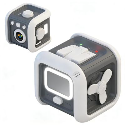 inzerwudi Busy Cube Montessori Toys for 1 Year Old Boy Gift with Light