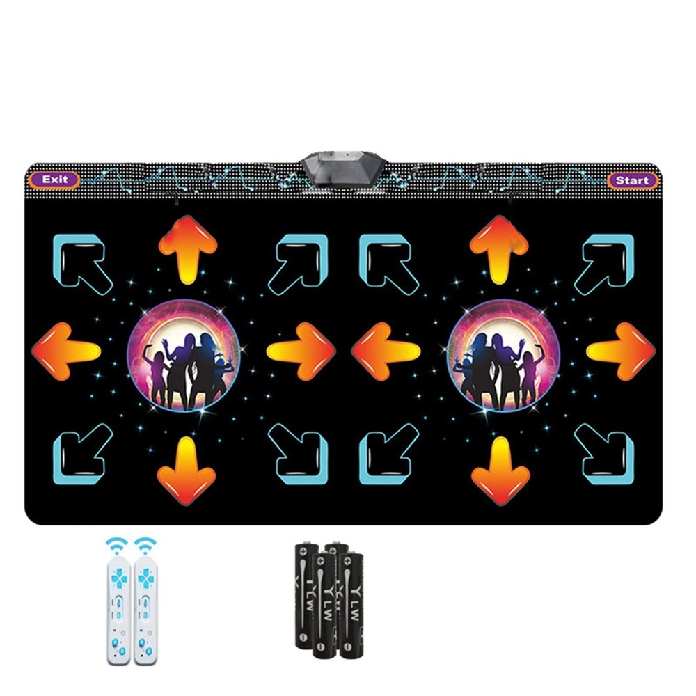 HYUWANGYU Somatosensory Dance Machine, Dancing Mat Computer TV Dual-use Interface Dancing Machine Home (Color : Wired) (Wired)
