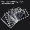 12 Pieces Clear Acrylic Trading Card Protector Cases, Hard Shell Storage Box with Label Slot, Card Holders for Standard Sports and Anime Cards, 5 X 3 Inches view 4