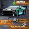 Actualia 1:24 Scale RC Drift Car with LED Lights, 4WD Electric Remote Control Racing Vehicle, 2.4GHz 30KM/H High Speed Mini Sport Drift Car for Adults & Hobbyists view 4