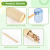 40 Set Mini Pencils in Tubes with Sharpener Cap, 12 Bright Colors for Kids' Art and Writing, Perfect for School Supplies view 2