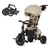 QPlay Toddler Bike Stroller for Baby 10 Months to 6 Years Old, 8-in-1 Foldable Stroller Bike for Toddlers 3-5 Boys & Girls Gifts Trike  Adjustable Handle, Triple Footrest, Canopy & Storage Bag view 1