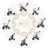 QPlay Toddler Bike Stroller for Baby 10 Months to 6 Years Old, 8-in-1 Foldable Stroller Bike for Toddlers 3-5 Boys & Girls Gifts Trike  Adjustable Handle, Triple Footrest, Canopy & Storage Bag view 2