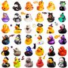 36 PCS Halloween Rubber Ducks in Bulk, Halloween Ducks for Jeep Ducking - Assorted 2" Halloween Themed Duckies | Kids Party Favors, Trick or Treat Gifts, Gift Exchange, Cruise Ducks,Bath Toys view 1