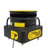 BJTDLLX Inflatable Tube Man Blower with 4 Wheels, 750W Sky Dancer Wind Tube Man Puppet Blower, Fits 18" Diameter Inflatable Fly Guy Air Blower (HF-B550 Yellow) view 4