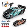 Actualia 1:24 Scale RC Drift Car with LED Lights, 4WD Electric Remote Control Racing Vehicle, 2.4GHz 30KM/H High Speed Mini Sport Drift Car for Adults & Hobbyists view 1