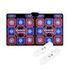 HYUWANGYU Step Dance mat Double Human Dance Blanket Pads Computer Tv Slimming Dancer Blanket Mat Pad with Two Handle Dancer Step Pads (Color : Color) (Color) view 1