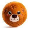 VangeBow Silent Indoor Soccer Balls for Toddlers 1-3, Inflatable Soft Plush Baby Toddler Soccer Ball Toys Gifts for 1 2 3 4 5 Year Old Boy Girl First Birthday Gift (Bear, Pump Include) view 1