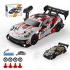 Actualia 1:24 Scale RC Drift Car with LED Lights, 4WD Electric Remote Control Racing Vehicle, 2.4GHz 30KM/H High Speed Mini Sport Drift Car for Adults & Hobbyists view 1
