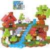 200PCS Magnetic Building Blocks for Kids, Magnet Cubes STEM Educational Magnet Stacking Toys for Age 3-5 4-8 8-12, Sensory Play Montessori Toys for Boys and Girls, Creative Construction Forest view 1