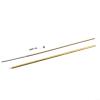 4Mm RC Boat Flexible Drive Shaft 350Mm Clockwise Propeller Flex Cable Set With Drive Dog Prop Nut For Remote Control Model Boats Parts Accessories(350mm-CCW) view 2