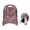 Muishi Red Flowers Zebras Print Baby Car Seat Canopy Nursing Cover for Newborn Car Seat Breastfeeding Covers Blanket Newborn Shower Gift view 1