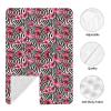 Muishi Red Flowers Zebras Print Baby Car Seat Canopy Nursing Cover for Newborn Car Seat Breastfeeding Covers Blanket Newborn Shower Gift view 3