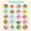 40 Pack Fidget Spinners, Party Favors Valentines Birthday Gifts Stocking Stuffers for Kids Adults,Mini Colorful Fidget Toys Bulk for Boys Girls ADHD Stress Relief, Treasure Box Classroom Prizes view 2