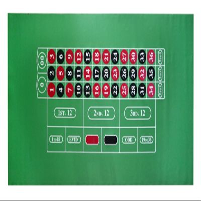 HYUWANGYU Portable Poker Table Top 18090cm Poker Table Cloth Texas Poker Tablecloth Felt 10 Players Poker Mat/Tapis Poker Non-Woven Fabrics 1pcs (Color : 2) (4)