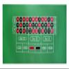 HYUWANGYU Portable Poker Table Top 18090cm Poker Table Cloth Texas Poker Tablecloth Felt 10 Players Poker Mat/Tapis Poker Non-Woven Fabrics 1pcs (Color : 2) (4)
