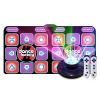 HYUWANGYU Step Dance mat Male and Female Dance Mat Double Computer TV Dual-use, Somatosensory Dance Machine Dancer Step Pads (Color : Upgrade 2) (3) view 1