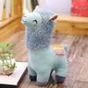YUKOUQIAN Llama Stuffed Animal Cute Alpaca Plush Toy 10 inch for Girls Boys (Alpaca yinghua Blue) view 2