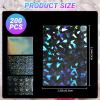 200 Pcs Photocard Sleeves,Holographic Card Sleeves,Photo Card Sleeve,Card Covers,Heart Glass Gemstone Rainbow Dot Holographic Trading Card Protector for Photo Cards(4 Style) view 2