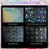 200 Pcs Photocard Sleeves,Holographic Card Sleeves,Photo Card Sleeve,Card Covers,Heart Glass Gemstone Rainbow Dot Holographic Trading Card Protector for Photo Cards(4 Style) view 3