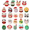 24 Pcs Plush Toys Gift Set, Cute Mini Collectible Plushies, Soft Stuffed Animal Squishy Toys, Decorative Plush, Ideal Birthday, New Year, Valentines Day & Easter Gift Ideas for Girls, Boys, Teens & Adults view 1