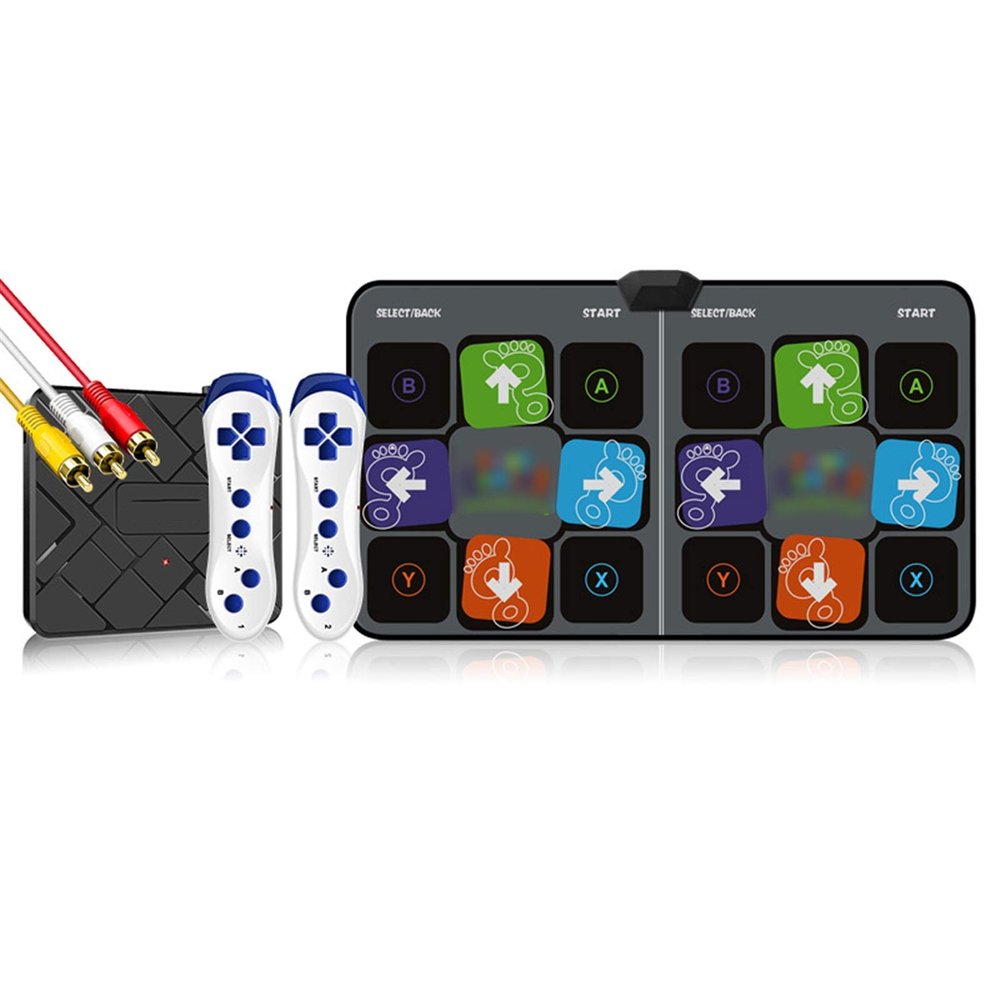 HYUWANGYU Somatosensory Dance Machine, Dance Blanket Double and Dancing Machine Home Game Non-Slip (Color : Standard 30mm) (Standard B 30mm)