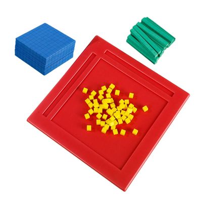 JOINPAYA 1 Set Math Learning Cube Blocks for Math Manipulatives for Engaging Learning Activities Safe