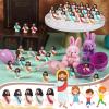 Bememo 100 Pcs Little Jesus Figures Jesus Loves You Original Design Pocket Rubber Little Figures to Hide and Seek Sunday Religious Party Share Easter Gifts(Bohemian Color) view 4