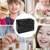 10000 Savings Challenge Box - Wooden Cash Vault for Money Saving Goals, Lockable Bill Organizer | Cash Vault Money Bank, Budget Tracker Box for Cash Envelope System, Financial Planning, and Gift Givin view 4